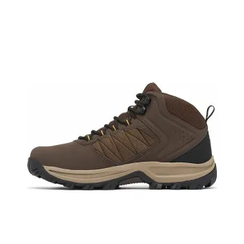 Columbia Shock absorbing And Waterproof Low Top Trekking Shoes Men's Brown