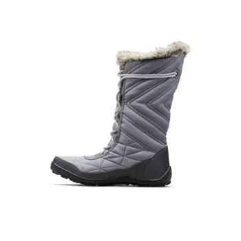 Columbia MINX MID III Cushioned Anti-Slip Wear-Resistant And Water-Resistant High-Top Outdoor Shoes Women's Gray