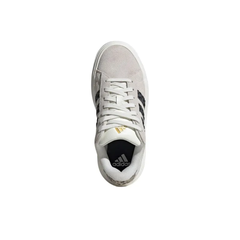 Adidas Neo GRAND COURT Durable Breathable Low Top Skateboard Shoes Women's Gray Black-4