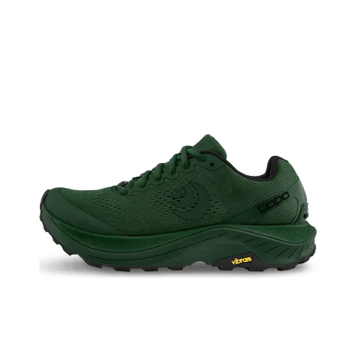 Topo Athletic Cushioning Wear-Resistant Low-Top Trail Running Running Shoes Men's Green