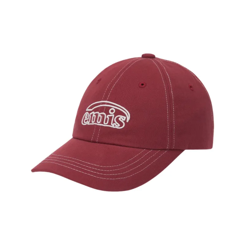 Emis Cotton Baseball Caps Unisex Red-0