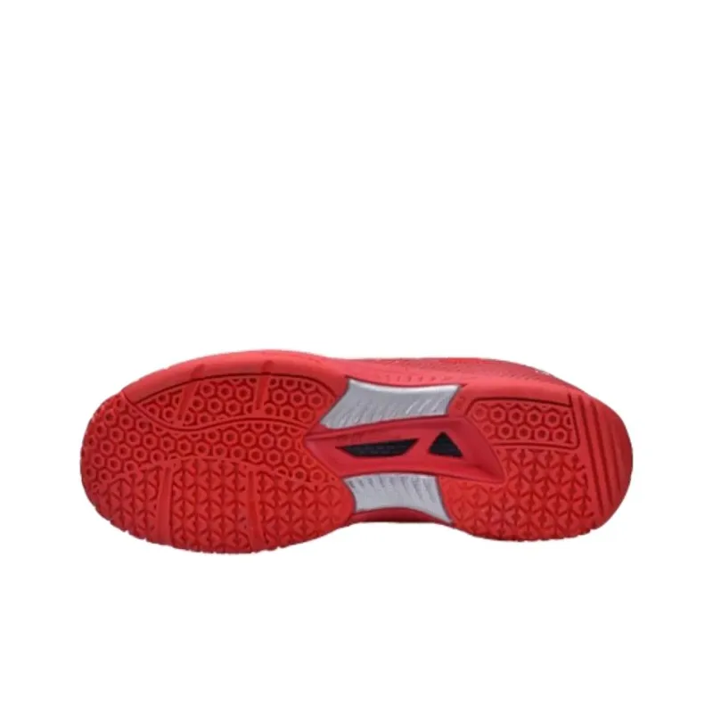 FLEX PRO Anti-Slip And Wear-Resistant Breathable Low-Top Badminton Shoes Unisex Red-3