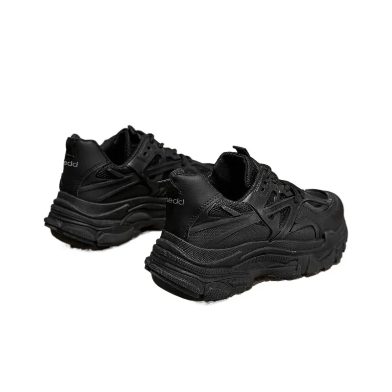 Medd Height Increasing Balance Impact Resistant Support Lightweight Breathable Low Top Chunky Sneakers Women's-16