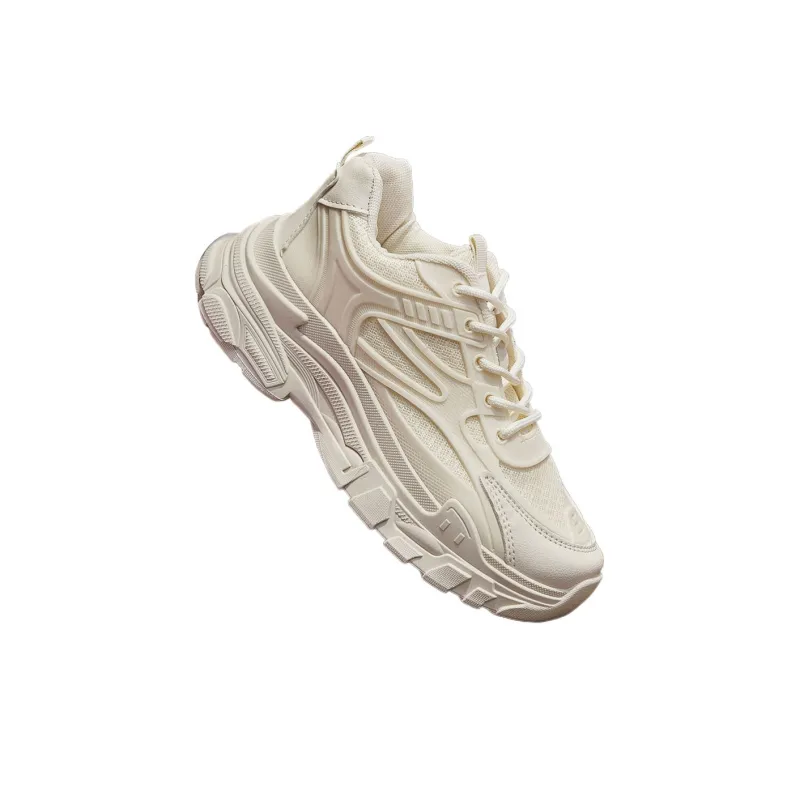 Medd Height Increasing Balance Impact Resistant Support Lightweight Breathable Low Top Chunky Sneakers Women's-43