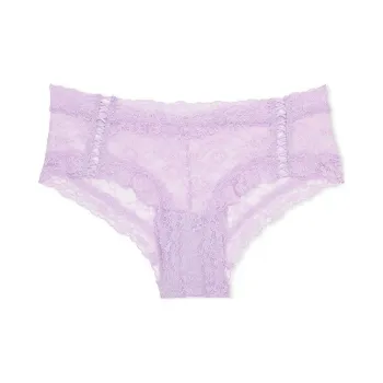 Victoria's Secret PINK THE LACIE Lace Cheeky Panty/Unicorn Purple Underpants Women's 1 Pack