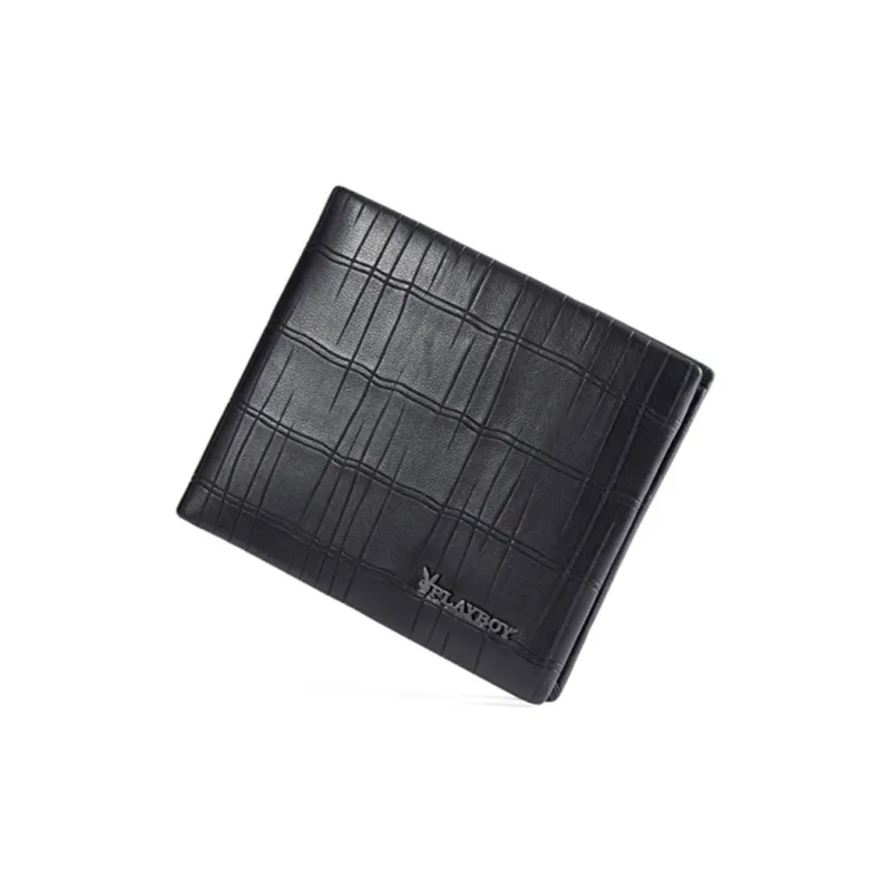Playboy Top Grain Sheepskin Wallet Men's-3