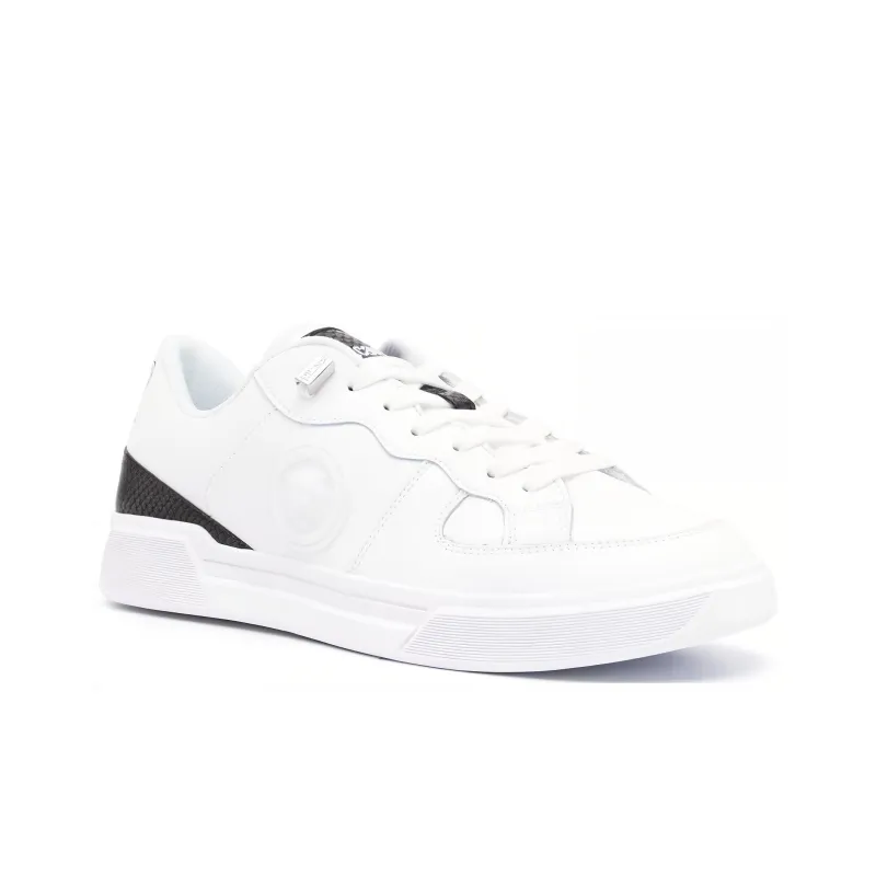 Just Cavalli Logo-patch Leather Sneakers-2