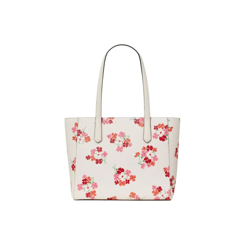 Kate Spade Staci PVC Tote Bag Shopping Bag Shoulder Bag Crossbody Bag Handbag Medium Size Women's White-3