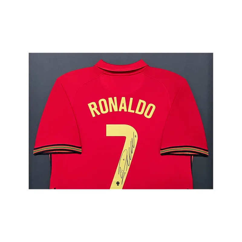 Huayitaojin Portugal National Team Fan Edition Jersey EM Official Partner Company Certificate Men's Treasured Classic-3