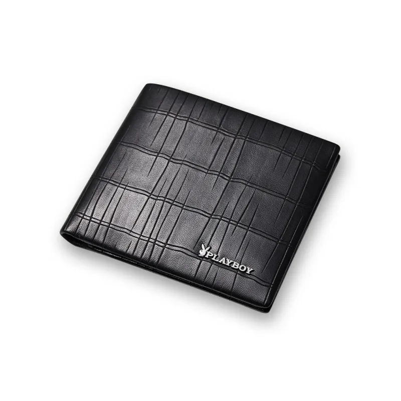 Playboy Top Grain Sheepskin Wallet Men's-0