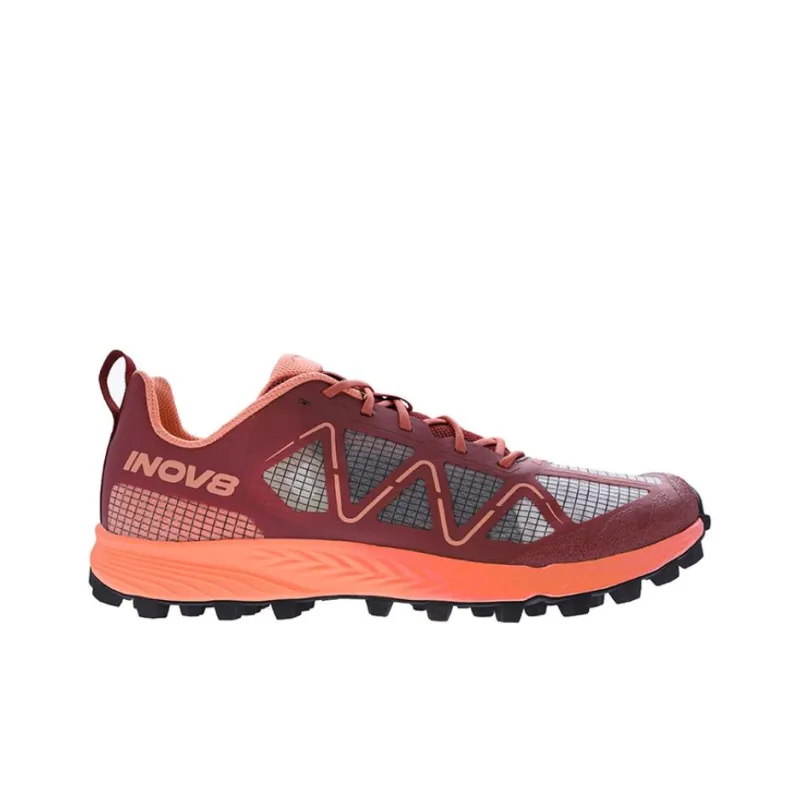 INOV-8 Anti-Slip Wear-Resistant Low-Top Trail Running Running Shoes Women's Brown Red-1
