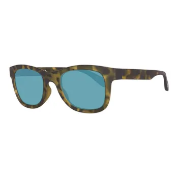 Timberland Injection Molded Rectangular Sunglasses Men's Tortoiseshell