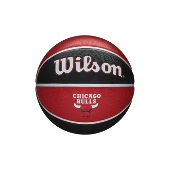 NBA Rubber Basketball Black Red Size 7 Training Unisex