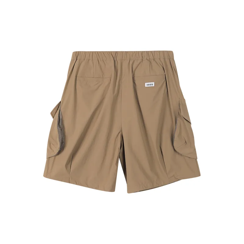 FOSS Casual Shorts Men Khaki-1