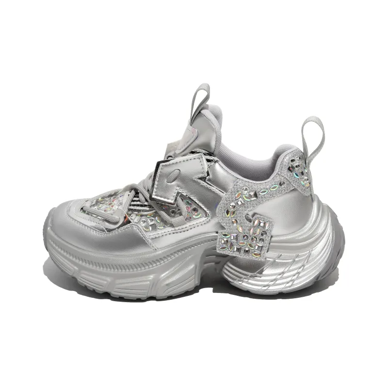 FAICCIA Breathable Chunky Sneakers Women's-6