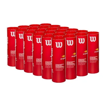 Wilson US Open Red Tournament Tennis Balls Match Ball Competition Neon Green