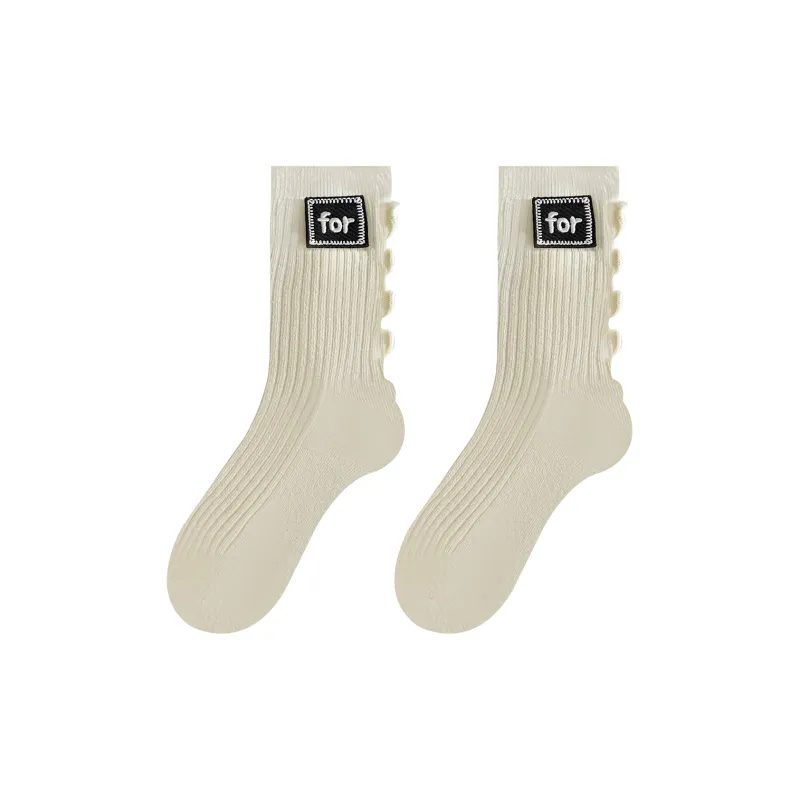 XXLLG Mid Calf Socks Women's 2 Pack-8