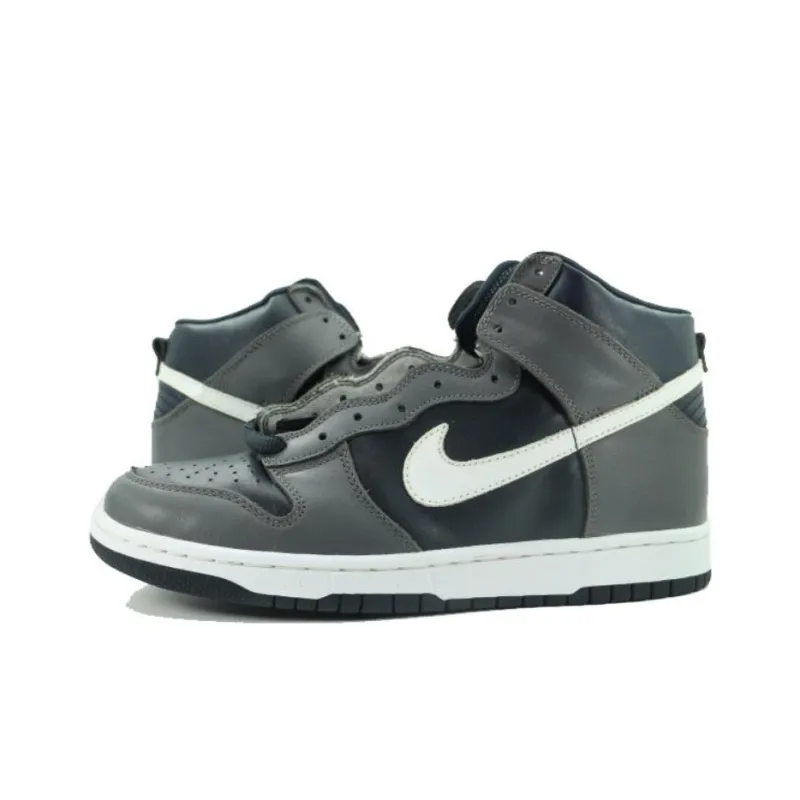 Nike Dunk High Light Graphite Dark Obsidian-2
