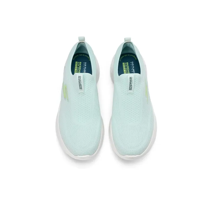 Skechers Breathable Low Top Running Shoes Women's Mint-3