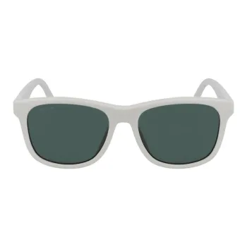 LACOSTE Rectangular Sunglasses Unisex White