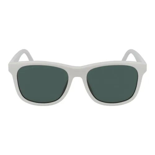 LACOSTE Rectangular Sunglasses Unisex White