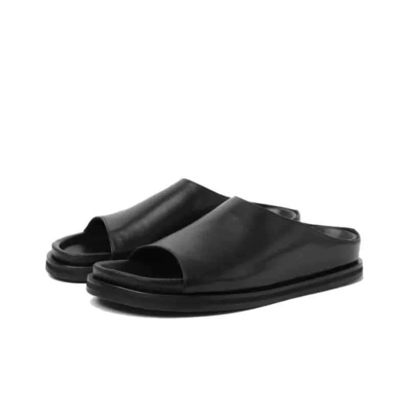 STUDIO NICHOLSON Slide Slippers Women's Black-3