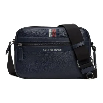 Tommy Hilfiger Leather Shoulder Bag Crossbody Bag Regular Men's Blue