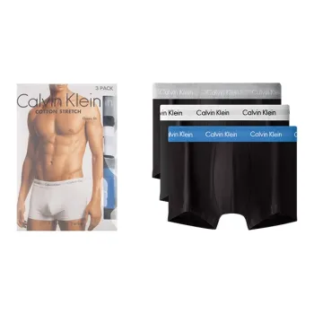CK/Calvin Klein Boxer Shorts Men's 3 Pack Black