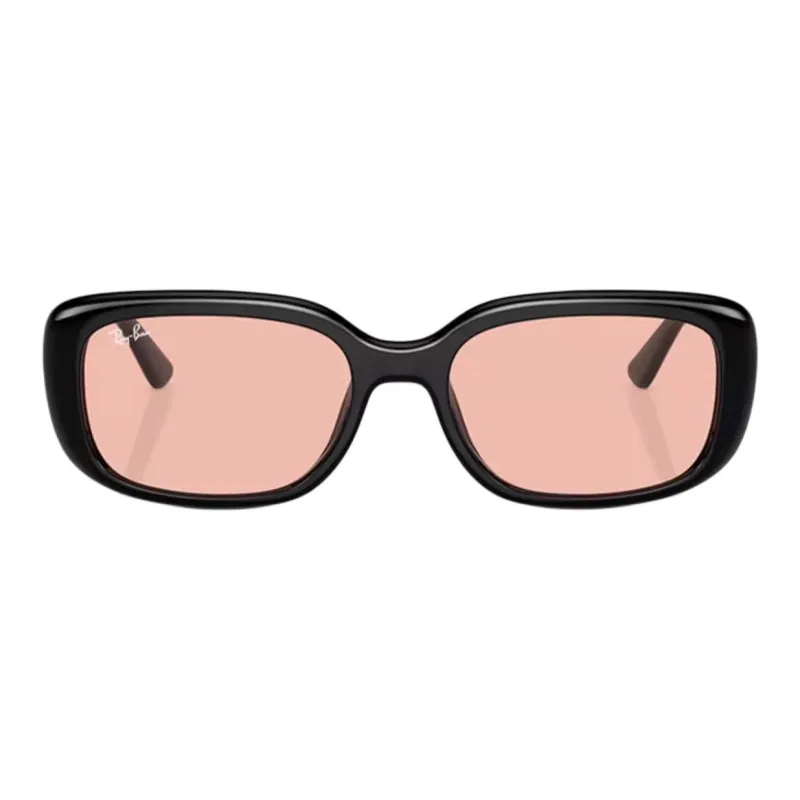 RayBan Rectangular Sunglasses Unisex Black-1