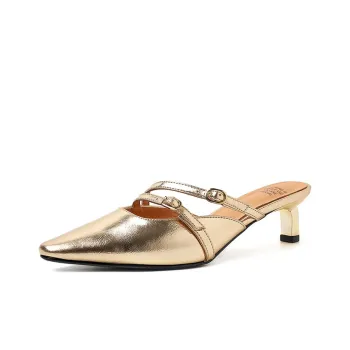 BalletCat TPR Sole Odor-Resistant Abrasion-Resistant Slip-Resistant Wrap-toe Slippers Women's
