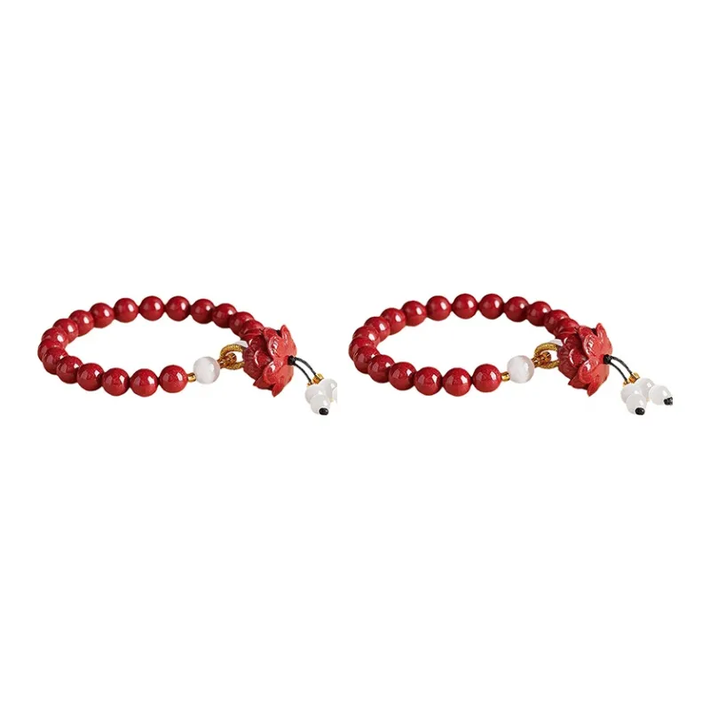 Bubble Scallops Jade Bracelets Unisex-4