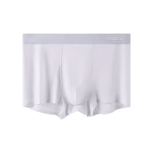 MADALLO Underpants Men's 1 Pack Light Gray Purple