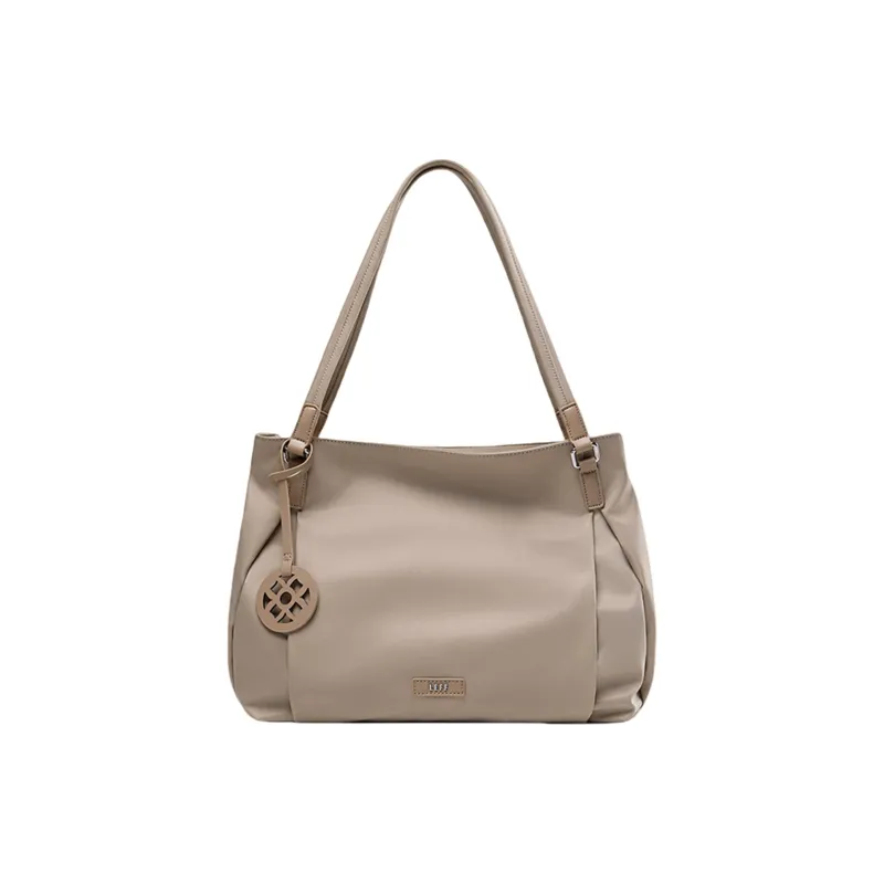 LEFF Fabric Shoulder Bag Regular Women's Milk Tea Apricot-0