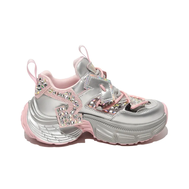 FAICCIA Breathable Chunky Sneakers Women's-1
