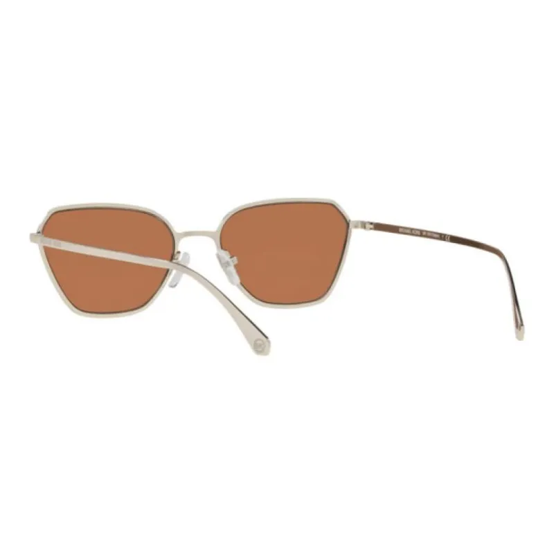 MICHAEL KORS Irregular Shape Sunglasses Women's Silver-3