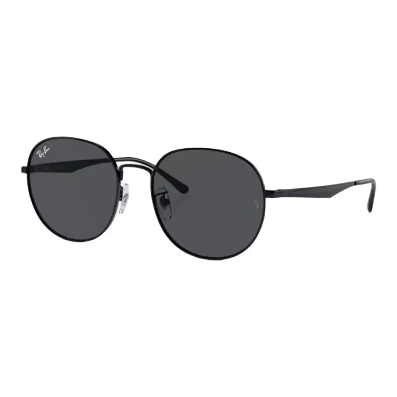 RayBan Oval Sunglasses Unisex Black-0