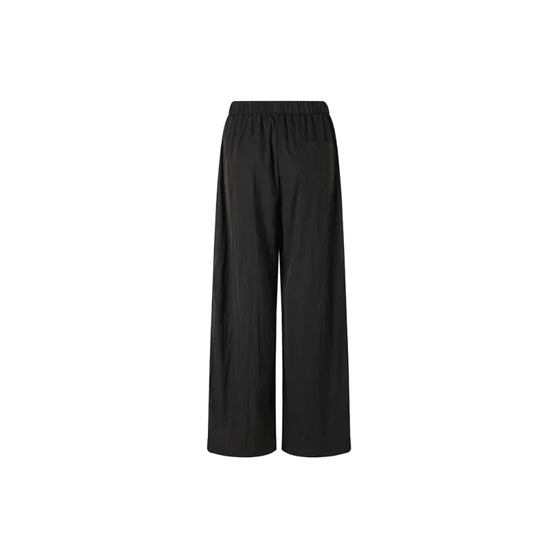 Wen Shan Casual Pants Women's Black-1