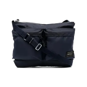 PORTER Polyester Crossbody Bag Shoulder Bag Regular Men's Blue