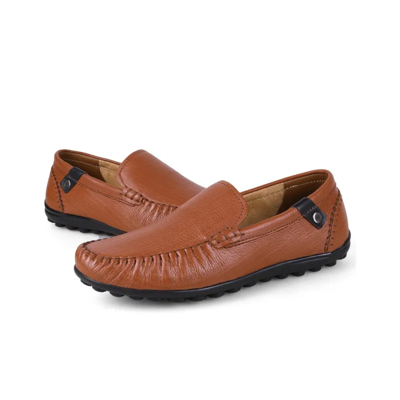 LAORENTOU Loafers Men Black/Brown/Light Brown-6