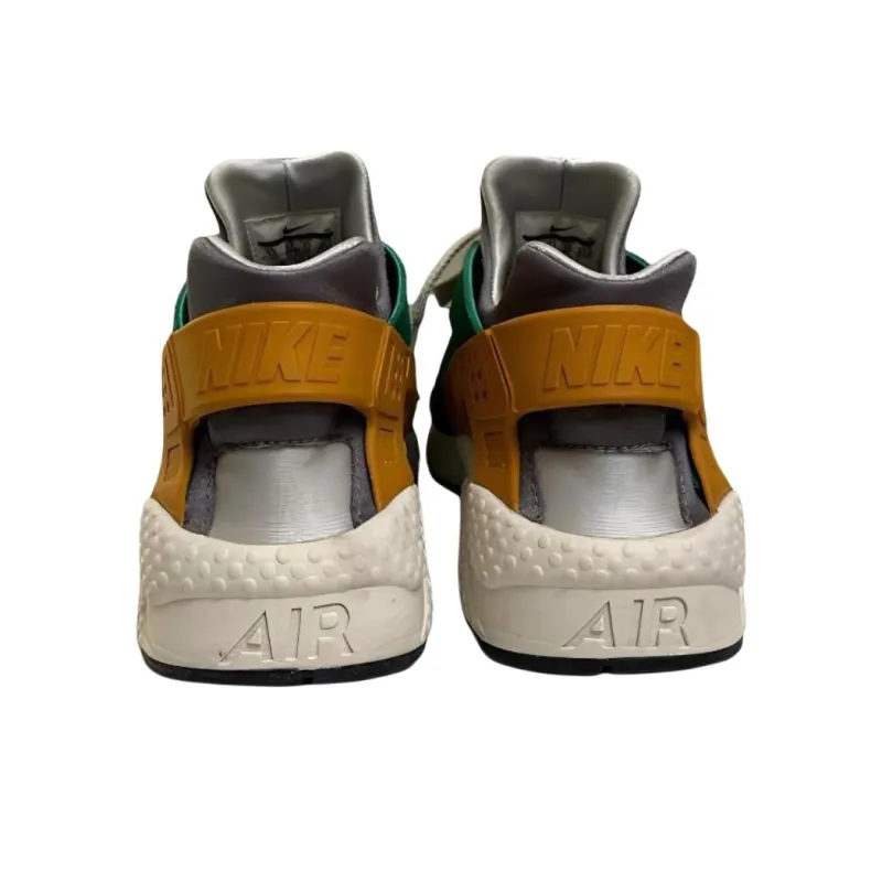 Nike Air Huarache Run Pine Green Gold Leaf-2