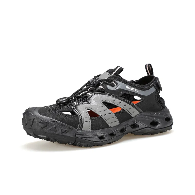 HUMTTO River Trekking Shoes Women's Chestnut Black-1