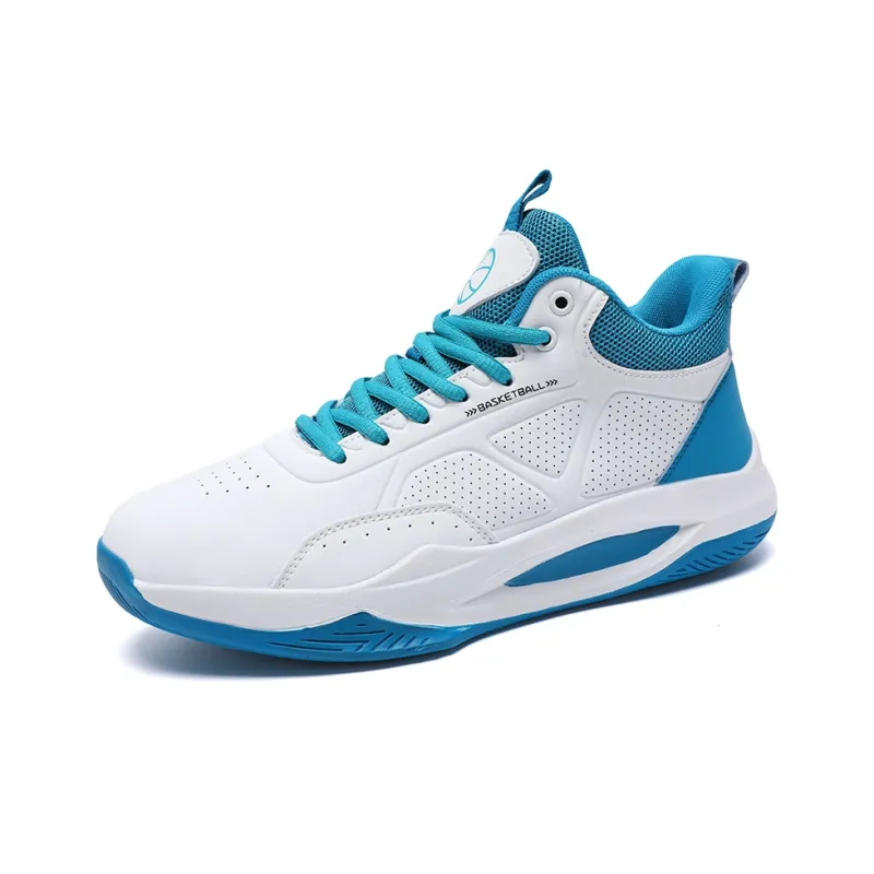 Beta Cushioned Wear-Resistant Coverage Support Mid-Top Basketball Shoes Men's-34