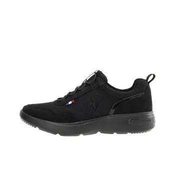 Le Coq Sportif LA RHONE Slip Resistant, Abrasion Resistant, Breathable Low Top Casual Shoes Women's Black