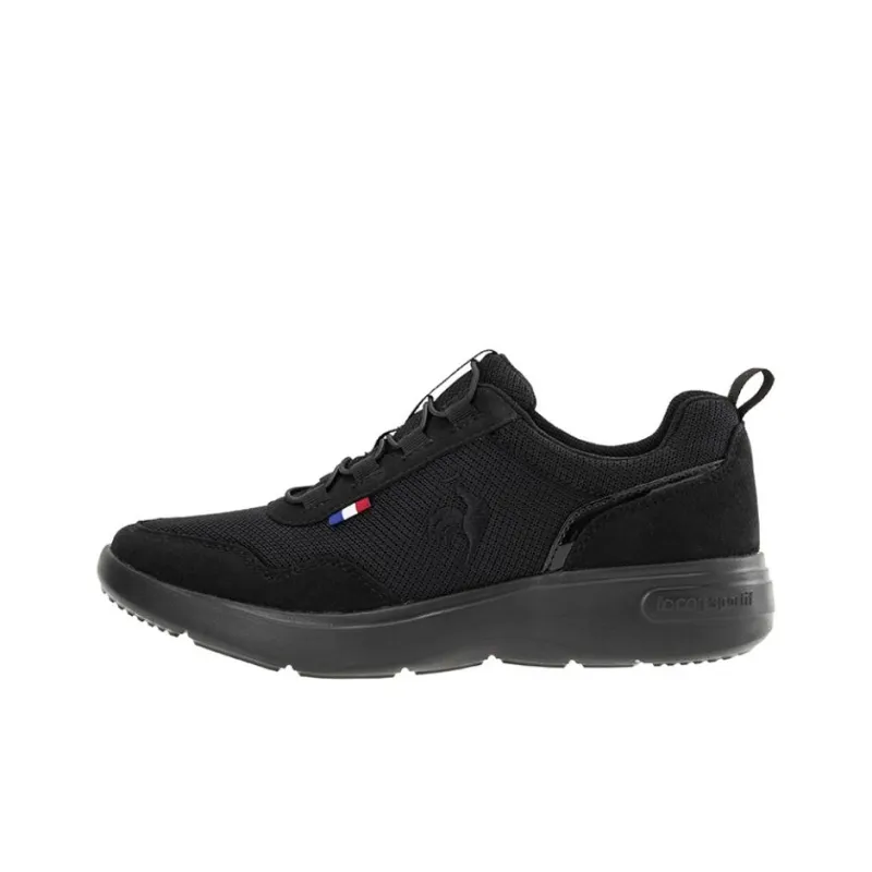 Le Coq Sportif LA RHONE Slip Resistant, Abrasion Resistant, Breathable Low Top Casual Shoes Women's Black-0