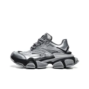 CHERYKALLY Durable Breathable Coverage Low Top Chunky Sneakers Women's