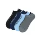 Light Blue+Medium Heather Gray+Black+Royal Blue