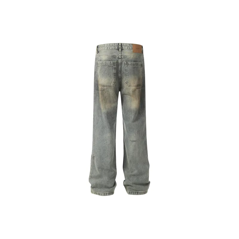 GBXM Jeans Unisex Washed Blue-1