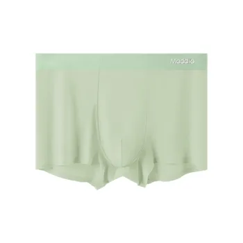 MADALLO Underpants Men's 1 Pack Light Gray Green