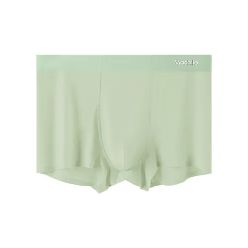 MADALLO Underpants Men's 1 Pack Light Gray Green