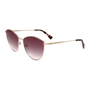 LONGCHAMP Butterfly Sunglasses Women's Gold